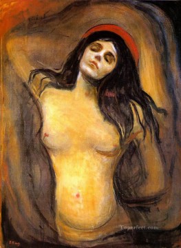  Edvard Painting - madonna 1894 Edvard Munch